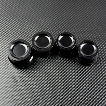 ya 28 10.13 zhengce 4pcs Axle Nut Cover Cap Fit for Harley Sportster 883 Touring Electra Glide