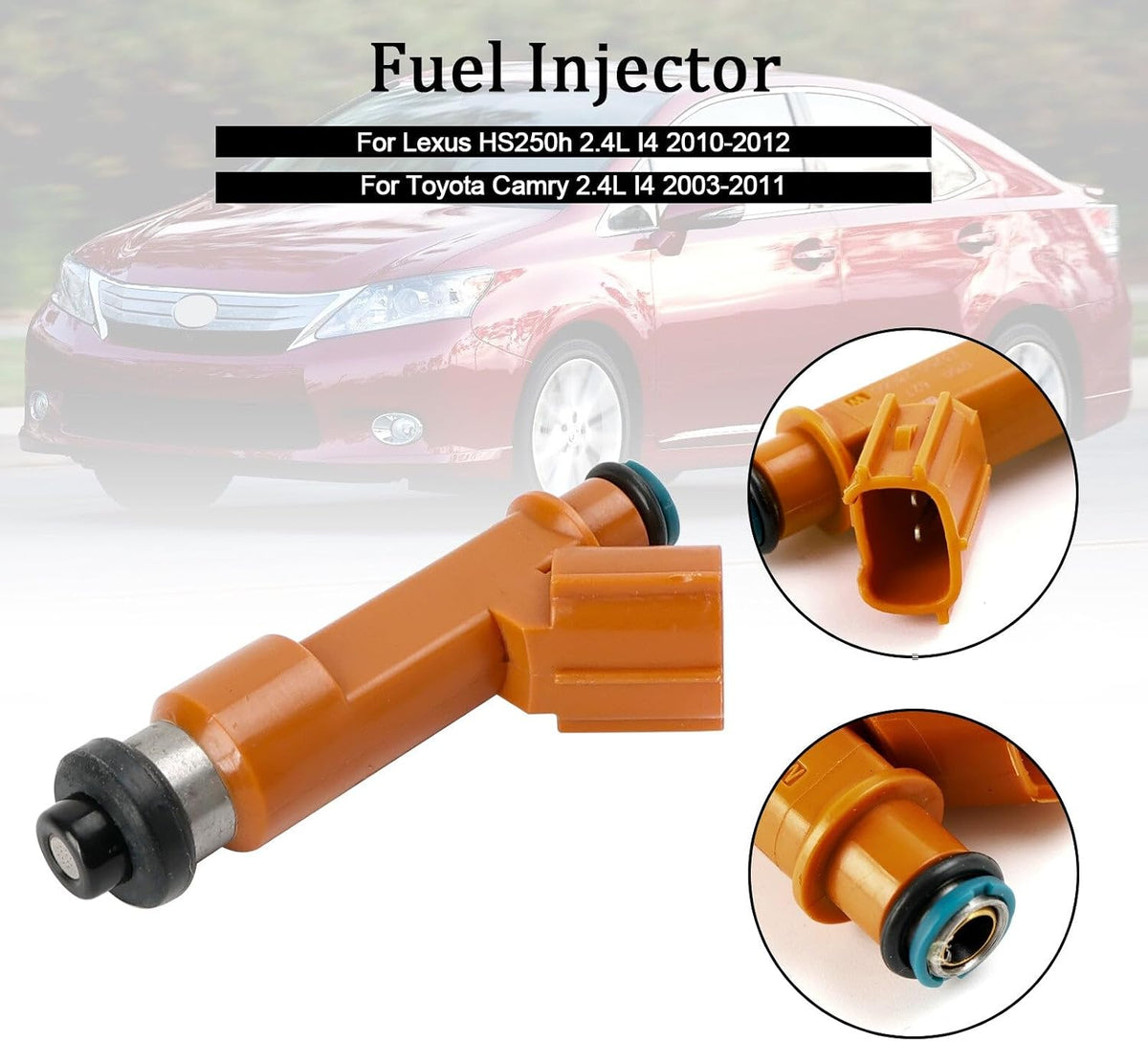 ya 14 9.20 zhengce 1PCS Fuel Injector 23209-0H050 for Camry 2.4L 2003-2011 23209-28060-1