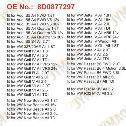 ya 8 8.24 baidi 8D0877297 Sunroof Gasket Seal Rubber for VW for Audi A4 for Golf R32 Rabbit for Jetta for Passat