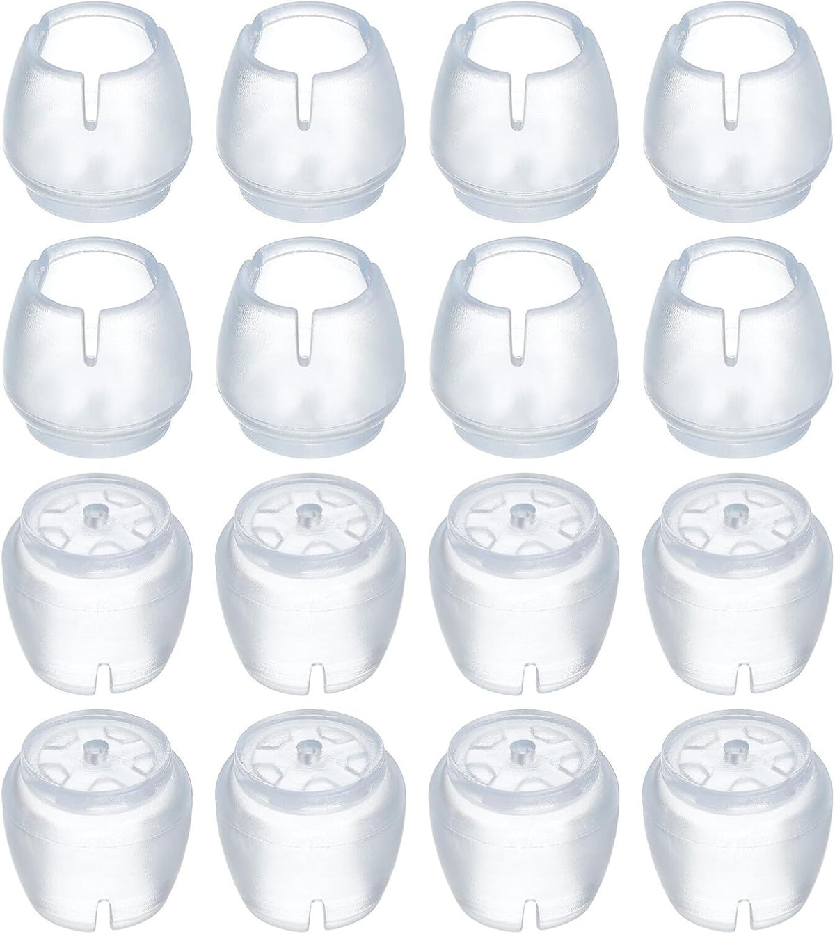 ya 26 10.21 baidi Chair Leg Floor Protectors, 16Pcs 17mm(0.67) PVC Chair Leg Cover Caps