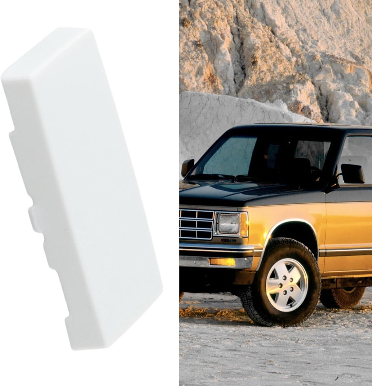 ya 4 8.14 New Plastics Dome Light Lens for for Chevrolet 1982 03 S10 74323 Pickup
