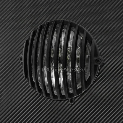 ya 6 8.24 baidi Front Motorcycle Headlight Grill Cover Fit for Harley Cafe Racer Chopper Bobber