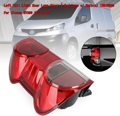 ya 10 9.16 zhengce Left Tail Light Rear Lamp Lens w/ Bulb(s) 12815326 For NV200 2013-2018