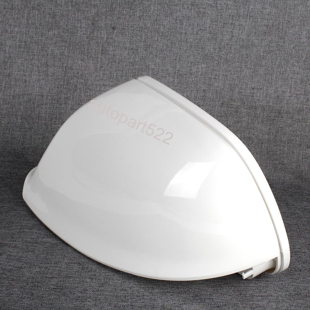 ya 11 9.14 baidiWhite Mirror Protective Cover for Audi Q7 for Q5 2011 2012-2017 Left Driver Mirror Cover Shell