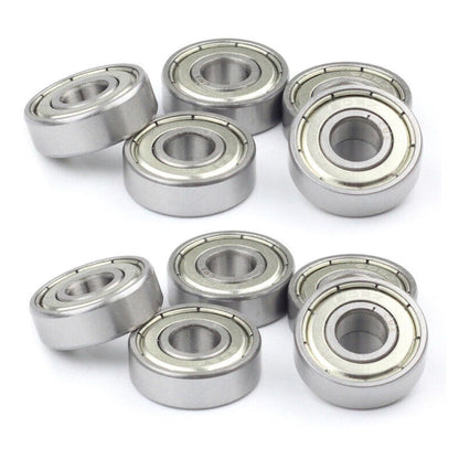 ya 16 10.20 baidi 10Pcs Durable Carbon Steel Portable Deep Groove Ball Bearing for Mini ature 625zz