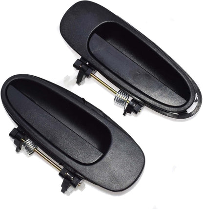 ya 5 8.10 A Pair of Left and Right Rear Black Door Handles Suitable for Toyota for Corolla 1993-1997
