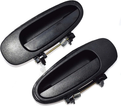 ya 5 8.10 A Pair of Left and Right Rear Black Door Handles Suitable for Toyota for Corolla 1993-1997