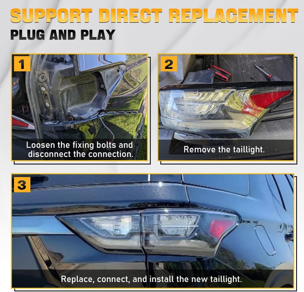 ya 10 9.16 zhengce For 2018-2021 for Chevrolet Traverse Tail Light Rear Stop Lamp Driver+Passe