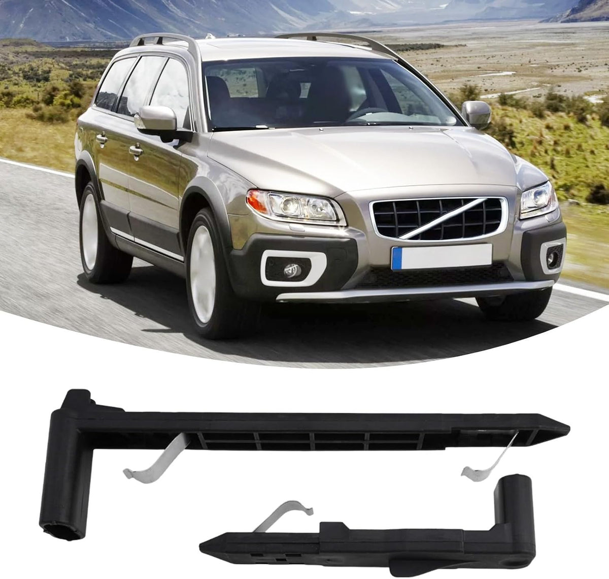 ya 6 8.14 Pair 30763155 for for Volvo XC60 2010-2016 Front Outside Headlight Anchor