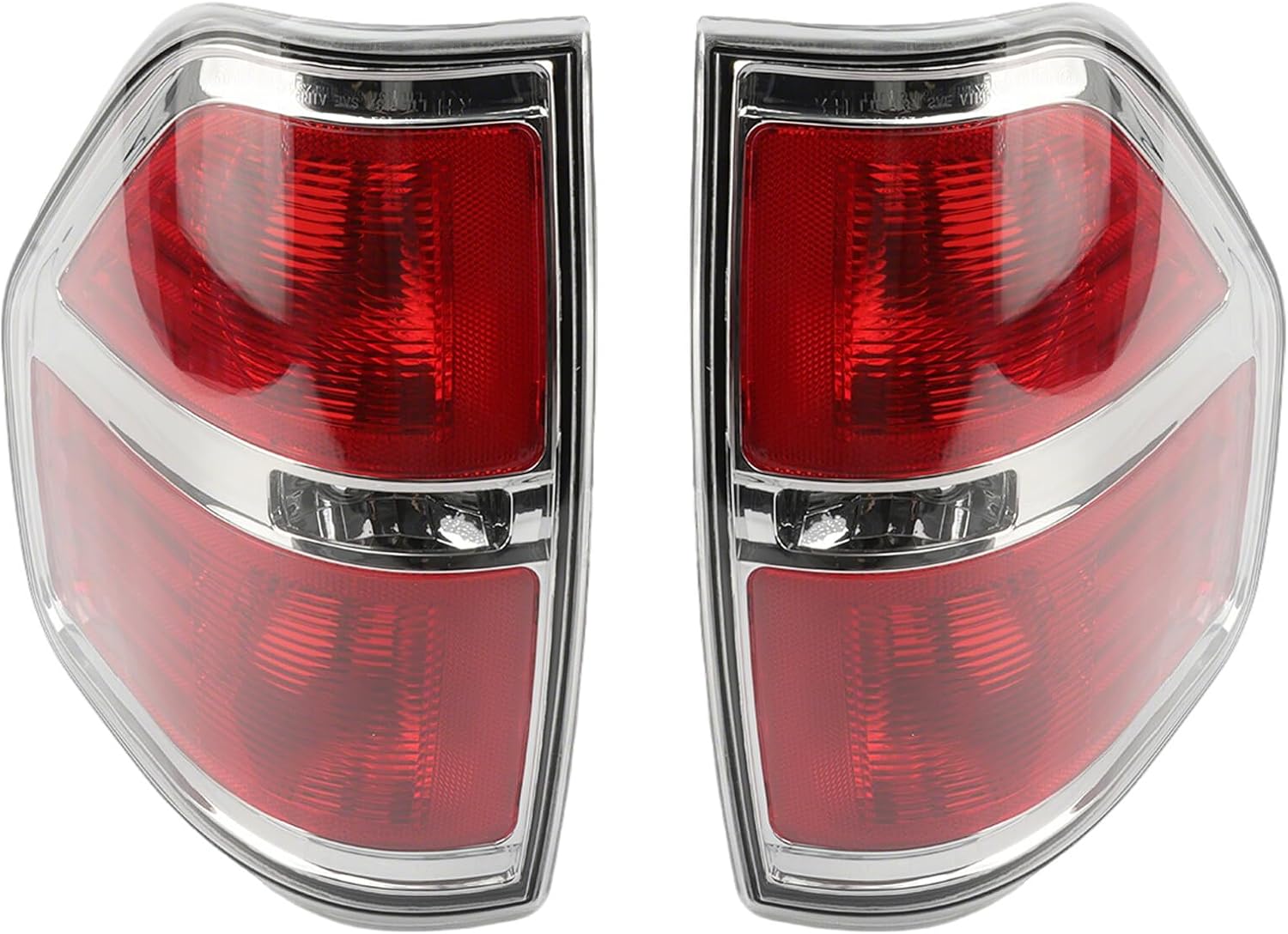 ya 4 8.10 2PCS Fit For 2009-2014 for Ford F150 F-150 Pickup Tail Lights Left+Right BL3Z13405B