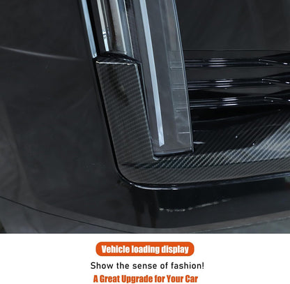 ya 5 8.24 baidi Carbon fiber ABS front fog lamp lower decorative cover suitable for 21-23 for Cadillac for Escalade