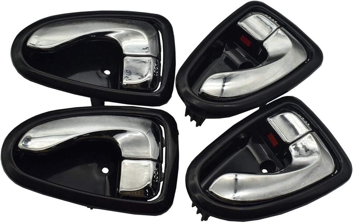 ya 4 8.8.2 Suitable for Modern Accent Interior Door Handle Front and Rear Left 4 Piece Set 