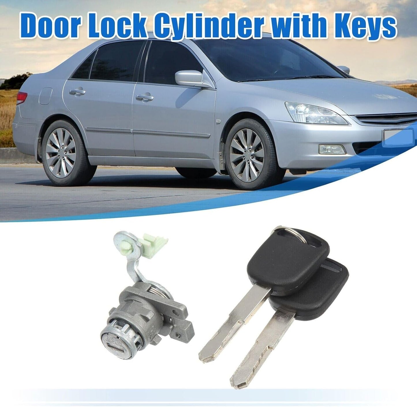 ya 4 8.14 72181-SDA-A11 1 Set Drive Side Door Lock Cylinder kit for Honda for Accord 03-07
