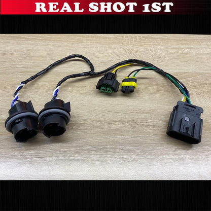 ya 6 8.14 2PCS Headlight Wiring Harness For 2007-2013 for Chevrolet for Silverado 2500 HD 2596280*