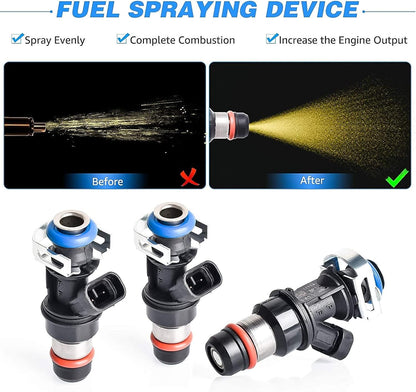 ya 10 9.16 baidi 8X Upgrade Fuel Injector 25317628 for Chevy for Silverado for GMC 4.8 5.3 6.0L Accessory