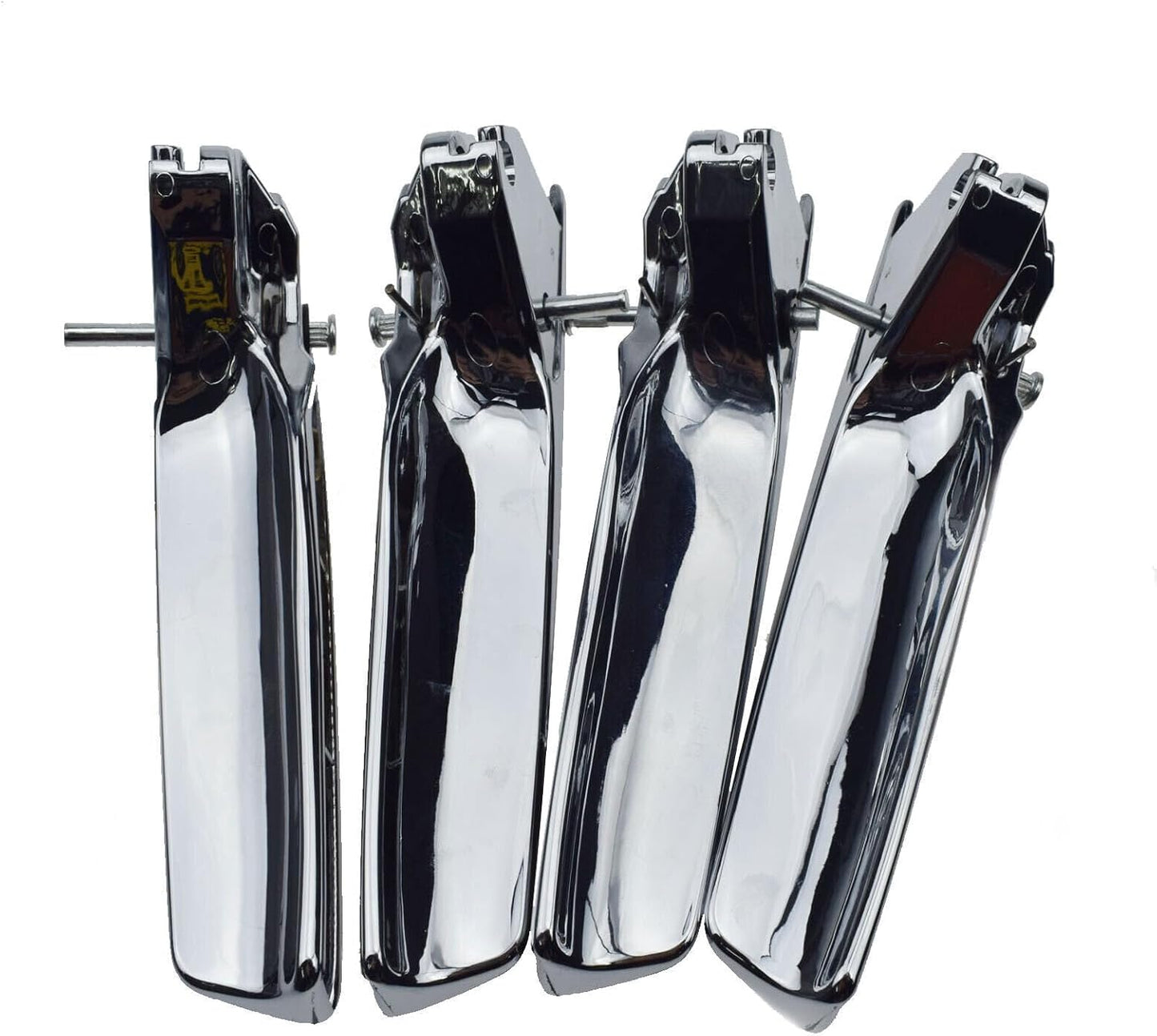 ya 5 8.24 baidi 4pcs Inner Door Handle Left Chrome Front and Rear for Chevrolet for GMC 