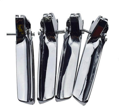 ya 5 8.24 baidi 4pcs Inner Door Handle Left Chrome Front and Rear for Chevrolet for GMC 