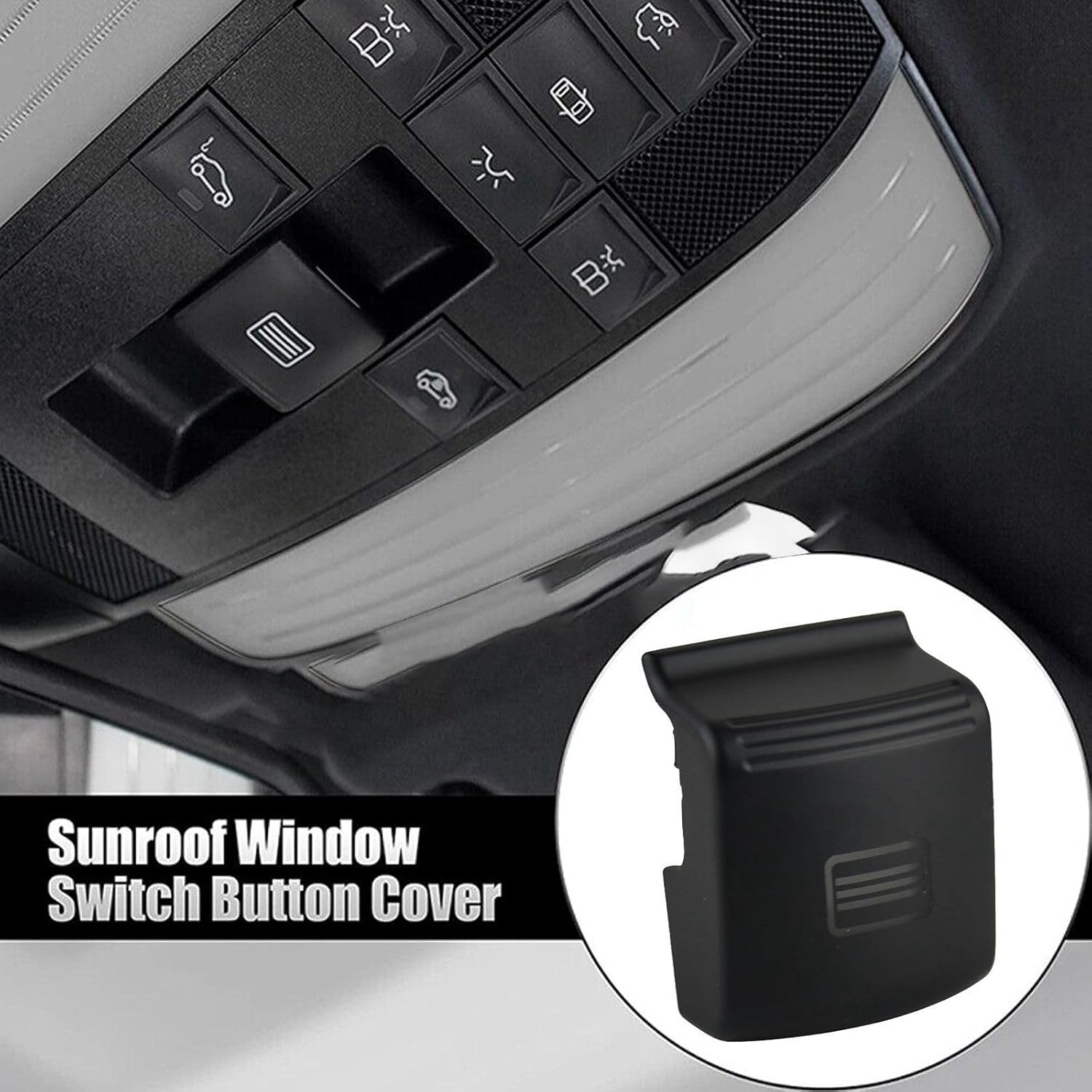 ya 6 8.14 Sunroof Switch Replacement Button fits Mercedes W204 W212 W218 CE CLS-Class 