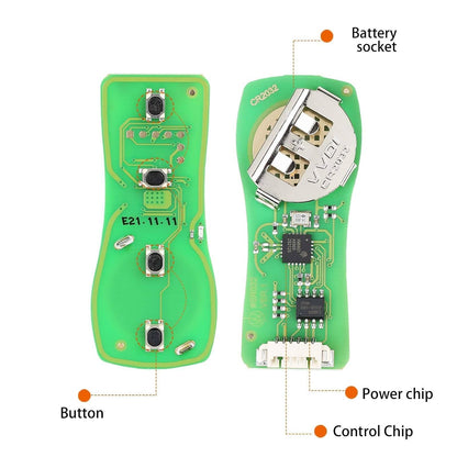 ya 3 8.24 baidi 5Pcs Universal Wire Remote Key for Nissan Separate 4 Buttons XKNI00EN HK