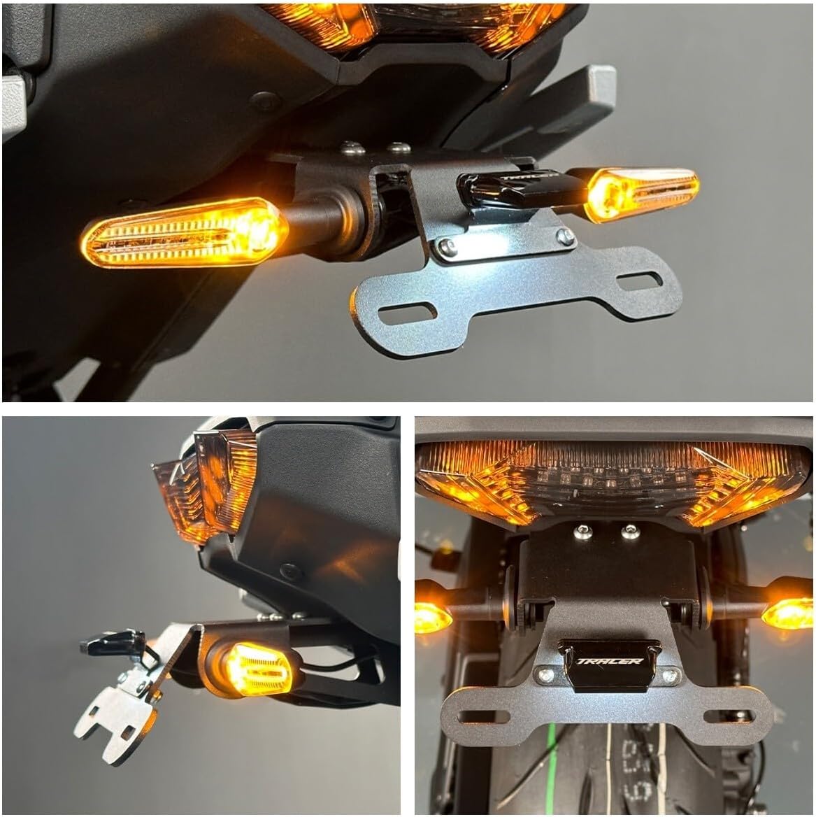 ya 13 9.15 baidi for Yamaha MT-09 MT-07 Tracer 9 FJ09 Fender Eliminator LED License Tail Light