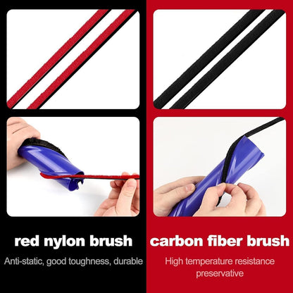 ya 26 10.21 baidi 4Pcs Plush Strips For Dyson V6 V7 V8 V10 Vacuum Third-Party Rolling Brush-Strips