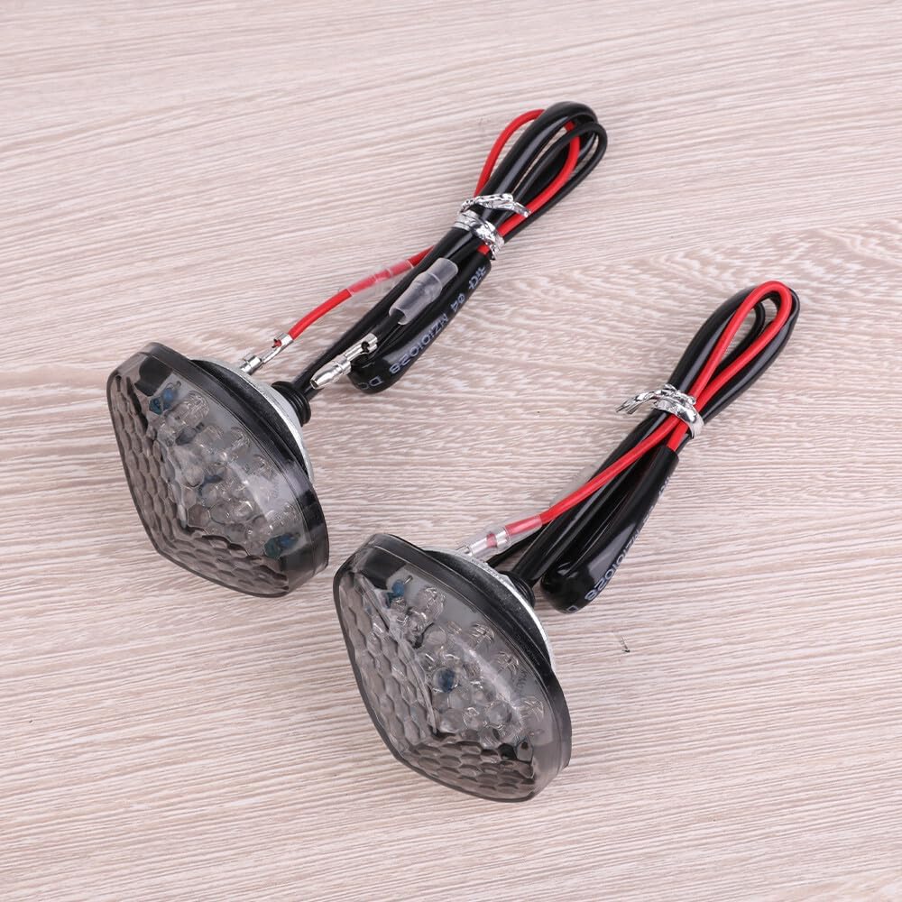 ya 13 9.15 baidi Front LED Turn Signal Light Indicator for Honda CBR 125R 600RR 1000RR 600F 900RR