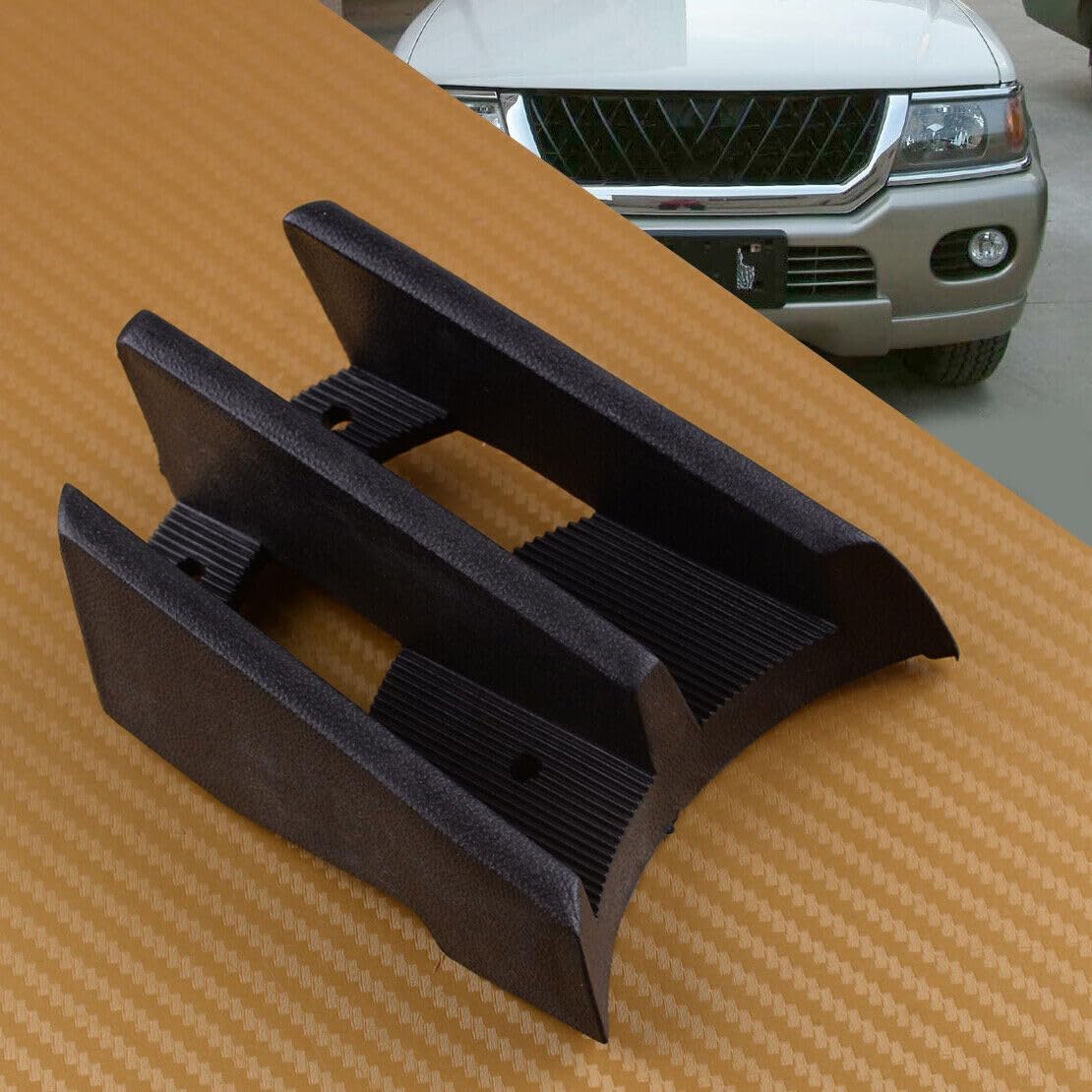 ya 4 8.24 baidi Left Fog Light Grille fits for Mitsubishi Montero Pajero Shogun Sport black va @