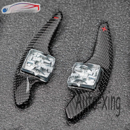 ya 28 10.13 zhengce Real Carbon Paddle Shifter for Chevrolet for Corvette C7 Camaro Steering W