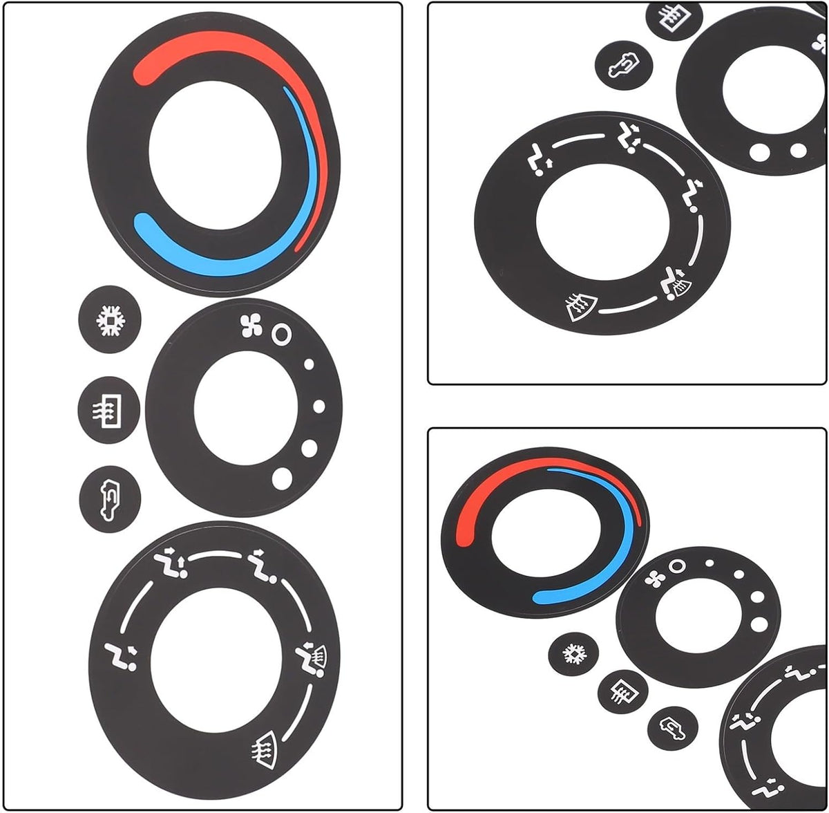 ya 4 8.8.2 Prevent Sunlight and Enhance Control with Button Sticker for for Pontiac Torrent