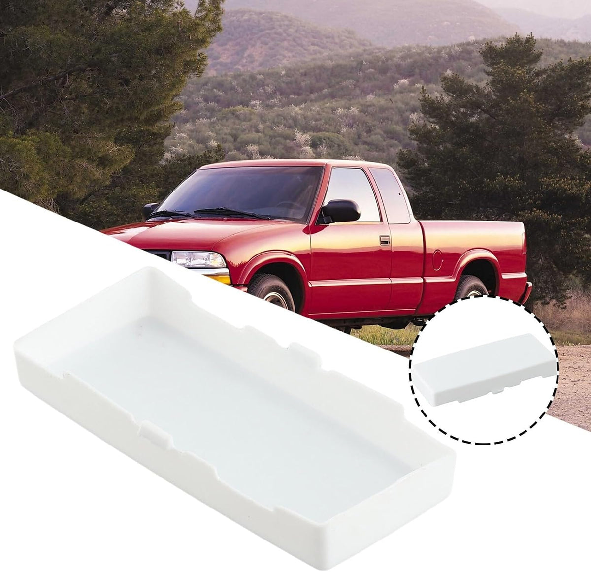 ya 4 8.14 New Plastics Dome Light Lens for for Chevrolet 1982 03 S10 74323 Pickup