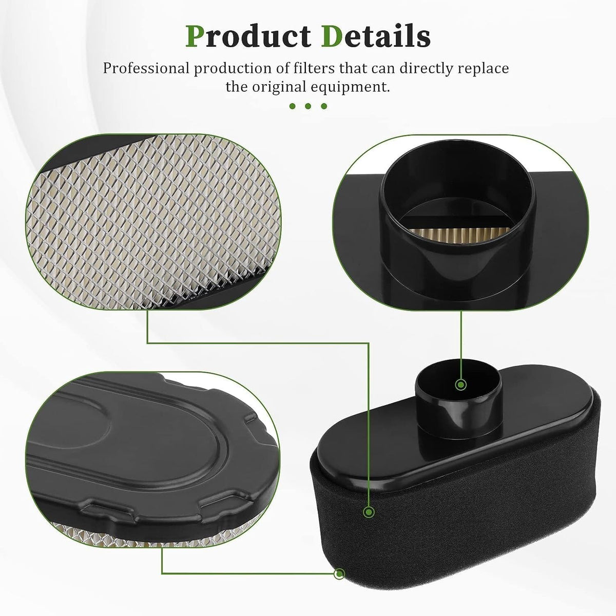 ya 23 10.7 baidi Air Filter Pre filter for Kawasaki FR651V FR691V FR730V FS481V FS541V FS600V