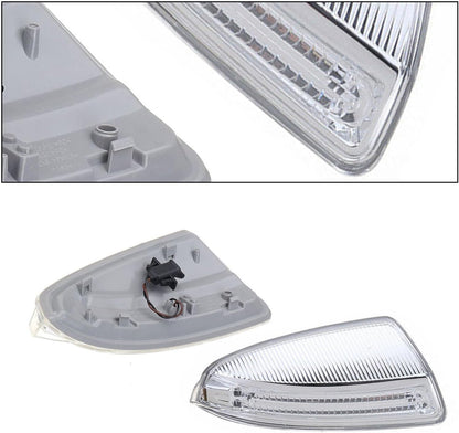 ya 4 8.10 Left & Right Door Side Mirror Turn Signal Light For Benz W164 ML350 ML550 GL450