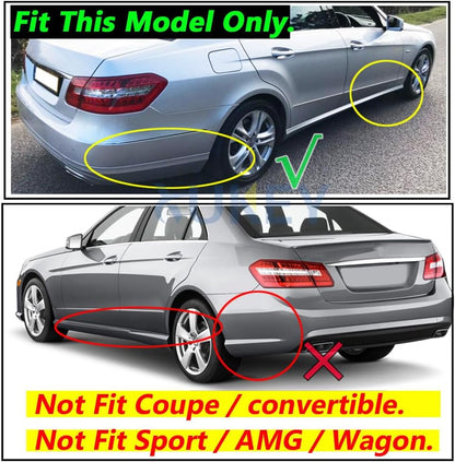 ya 7 8.24 baidi Front Rear Mud Flaps for Benz W212 E-Class Sedan 09-13 Splash Guards Mudguards