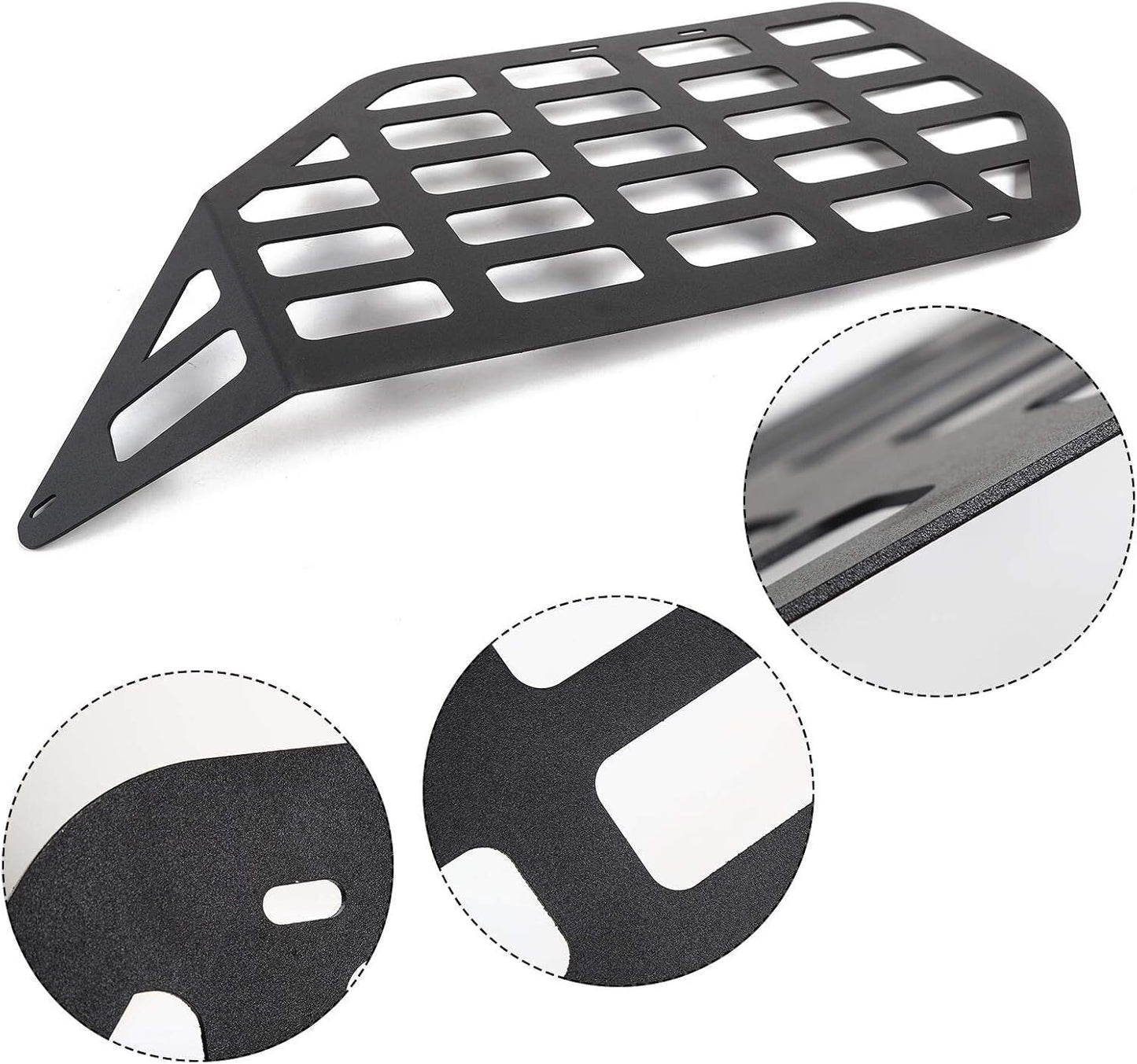 ya 2 8.15 Modular Storage Panel Rear Shelf Trunk Rack for Toyota for 4Runner 2010-2020