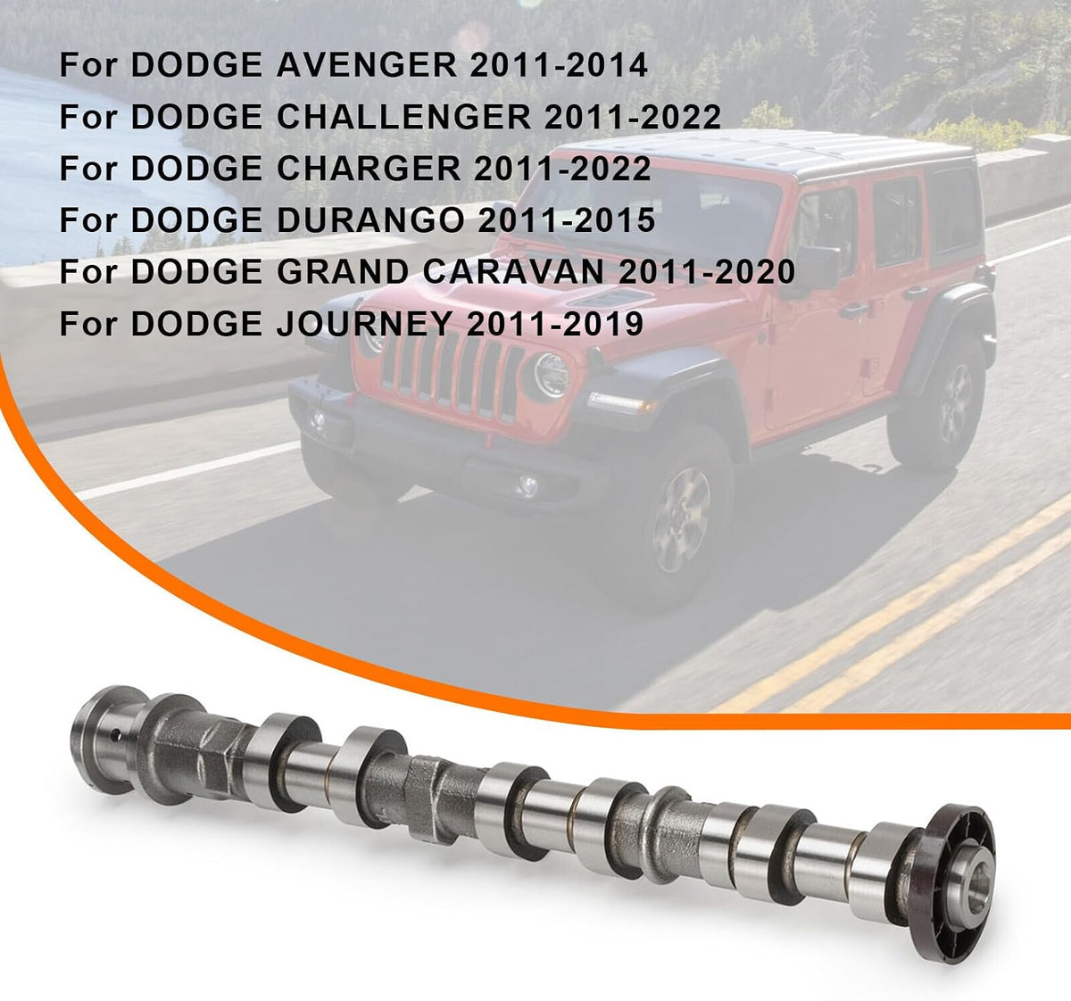 ya 12 10.8 baidi Left Side Camshaft for Chrysler for Dodge for Challenger for Jeep for Ram New 5184377AE