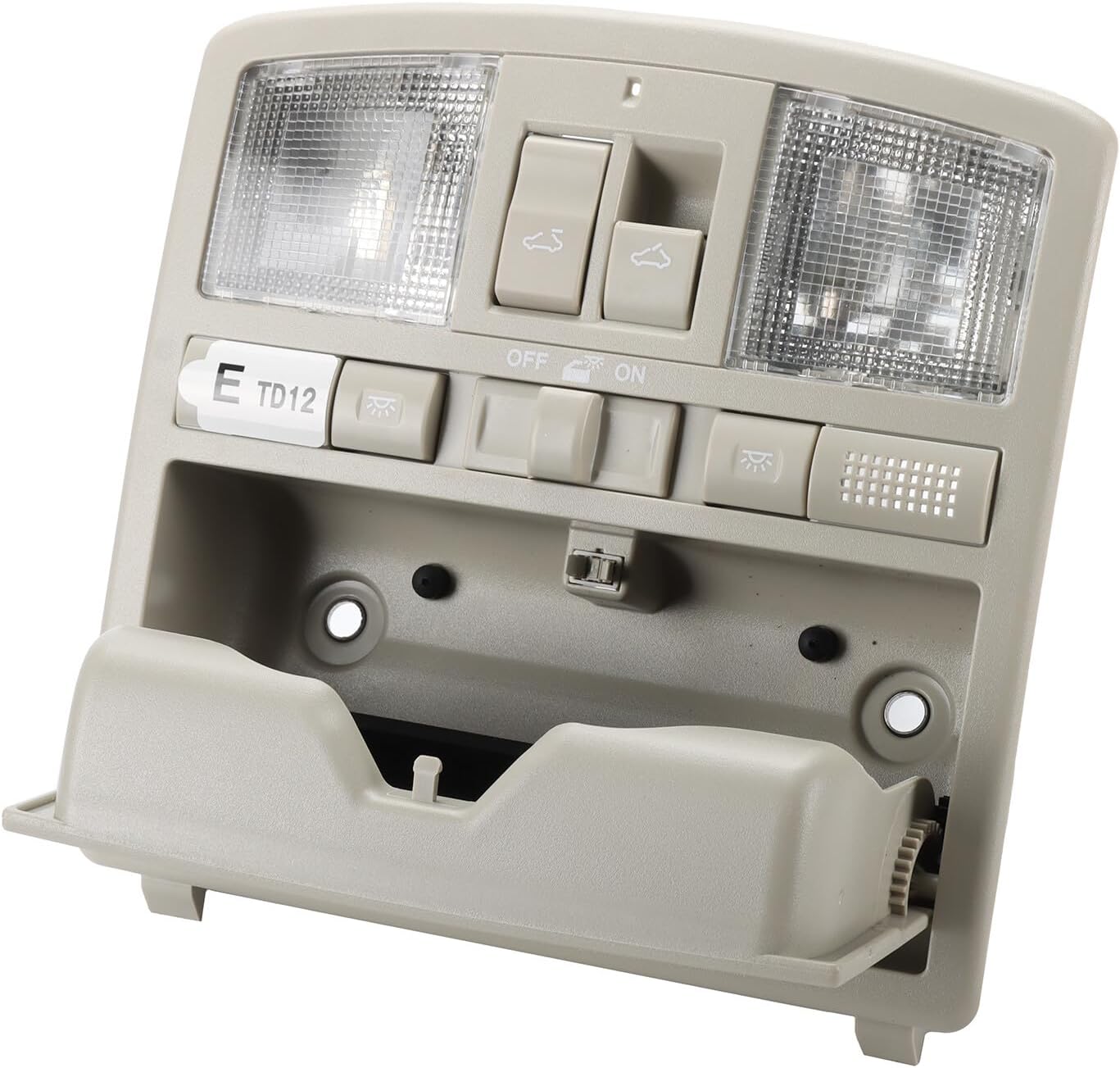 ya 4 8.24 baidi for 09-15 for Mazda 6 CX-9 Overhead Sunroof Console Reading Light w/Sunglass Holder