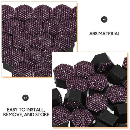 ya 13 9.15 baidi 20 Pcs -in Tire Nut Cover Car Wheel Caps Automotive Lug Covers
