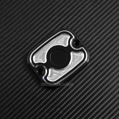 ya 28 10.13 zhengce Chrome Front Master Cylinder Cover Fit for Harley Dyna 06-17 Softail 06 to