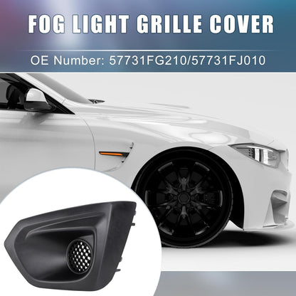 ya 4 8.24 baidi 57731FJ010 for Subaru for Impreza 2012-2014 Left Front Bumper Fog Light Cover Bezel