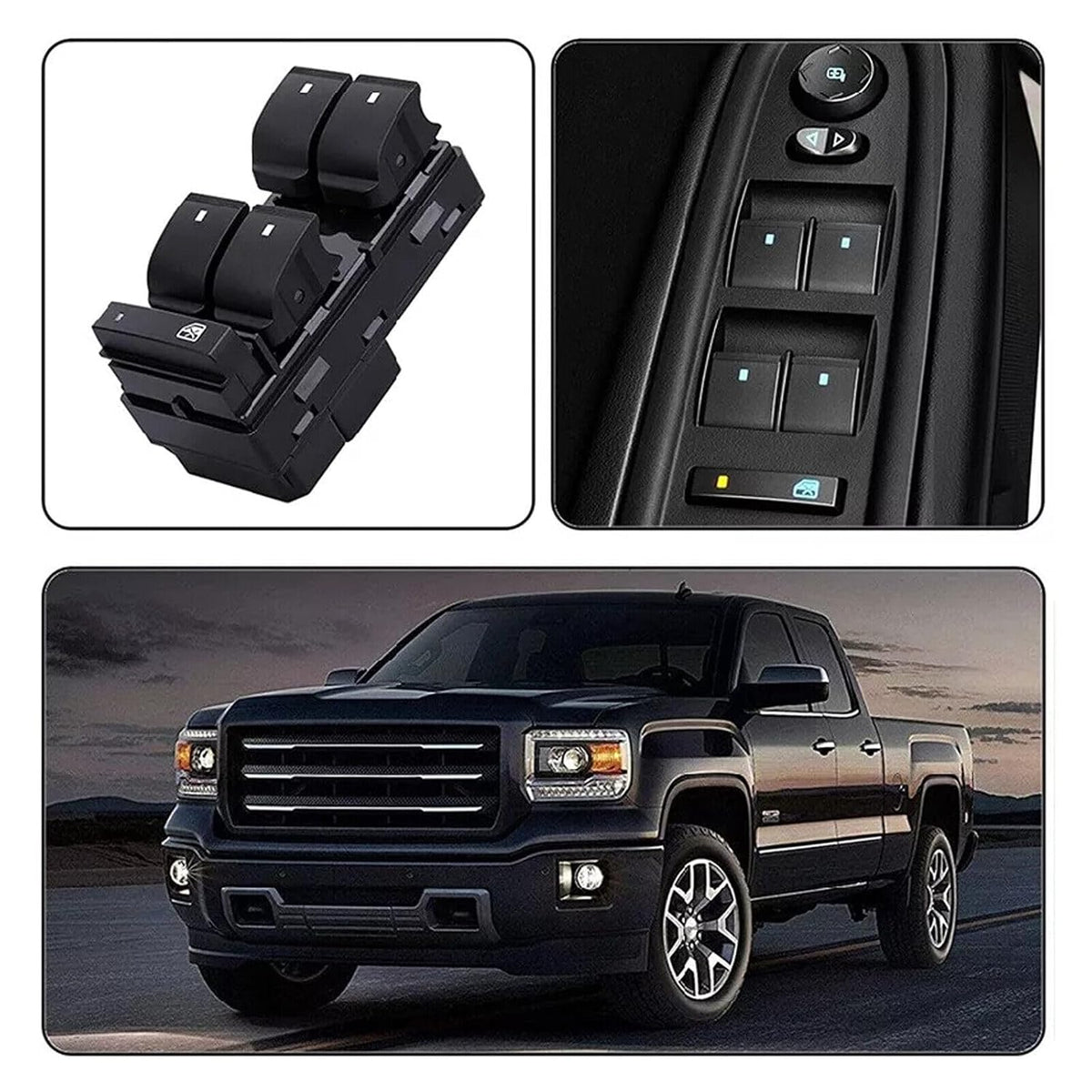 ya 6 8.14 Window Control Door Lock Mirror Switch 20945129 for Chevy Silverado for GMC Sierra