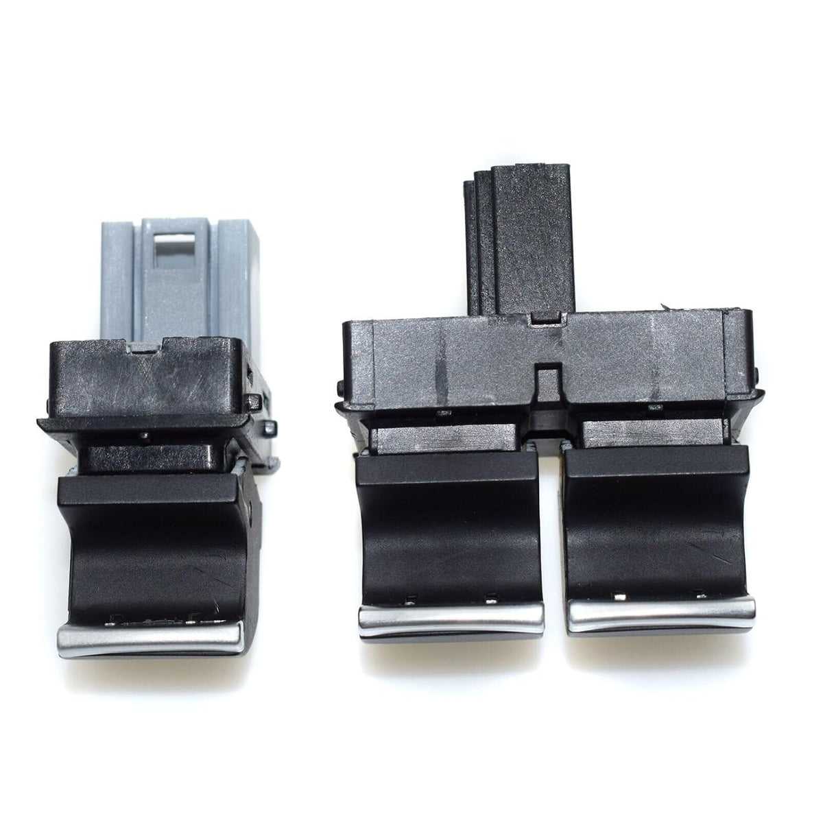ya 6 8.14 Chrome Power Window Control Switch 2pcs for VW for Tiguan for Jetta for Golf MK5 Mk6 Passat