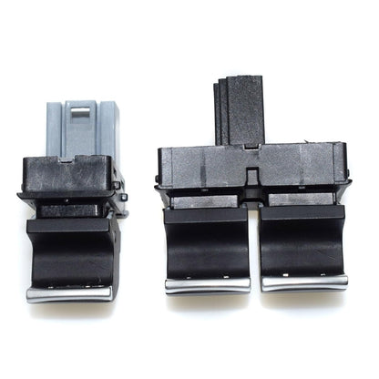 ya 9 10.24 Chrome Power Window Control Switch 2pcs for VW for Tiguan for Jetta for GOL