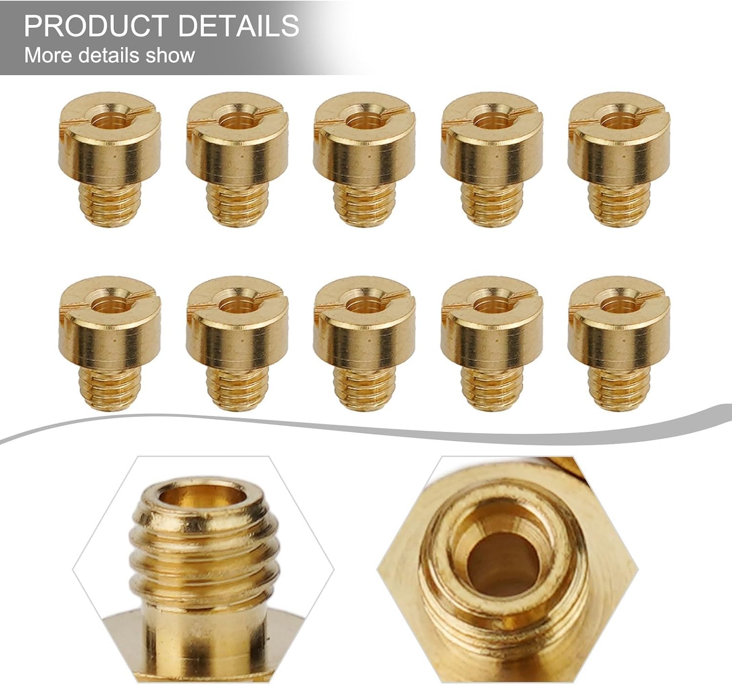 ya 2 8.15 Carb Thread M5x0.75mm Tool 10Pcs/Set Accessories Parts Practical Quality