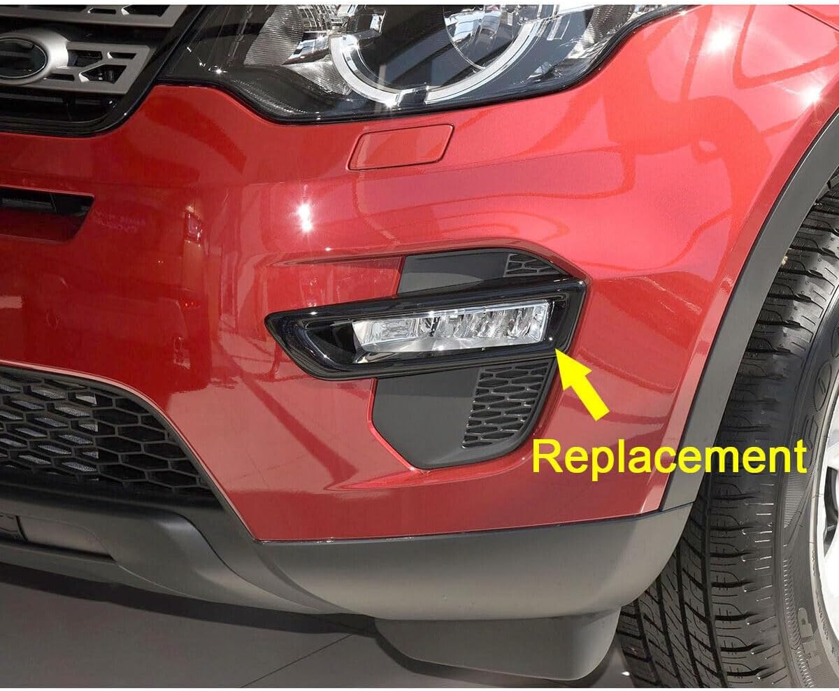 ya 4 8.24 baidi Left Front Fog Lamp Decorative Bezel Fits for Land Rover Discovery Sport 2015-2019