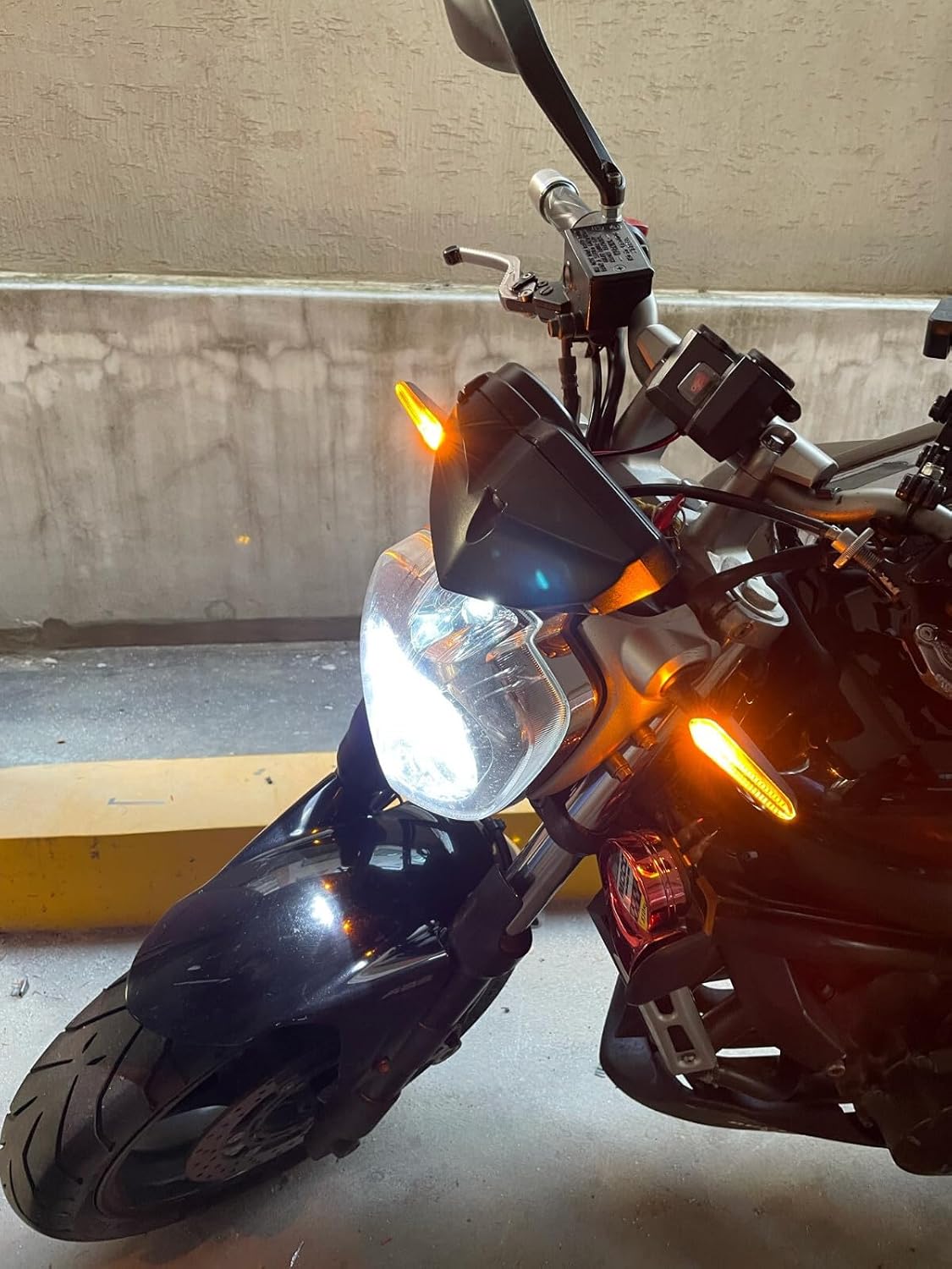 ya 13 9.15 baidi LED Front Turn Signal Light Indicator Lamp for Kawasaki KLX230 KLX230S