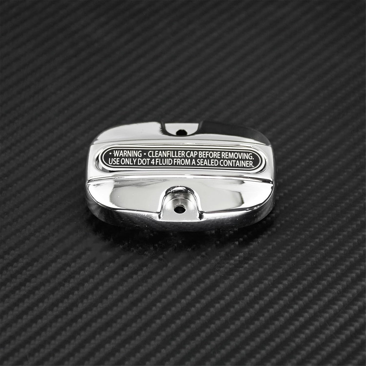 ya 28 10.13 zhengce Chrome Rear Brake Master Cylinder Cover w/Gasket Fit for 2008-18 for Harle