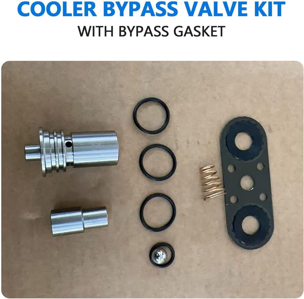 ya 10 9.16 baidi Cooler Bypass Valve Upgrade Kit 6L80 6L90 8L90 10L90 with Bypass Gasket1M7PN4