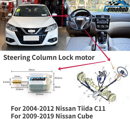 ya 11 9.14 baidiNew Steering Column Lock Motor Repair 487001NC0A for 2011-2013 for Infiniti M56 M37