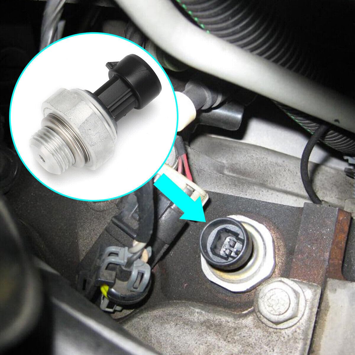 ya 4 8.8 New Engine Oil Pressure Switch Sending 12677836 Unit for GM for Chevrolet 5.3L 6.6L