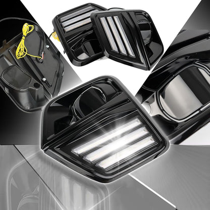 ya 9 10.24 LED Daytime Running Front Fog Turn Signal Light for Chevrolet Colorado 2023 2024